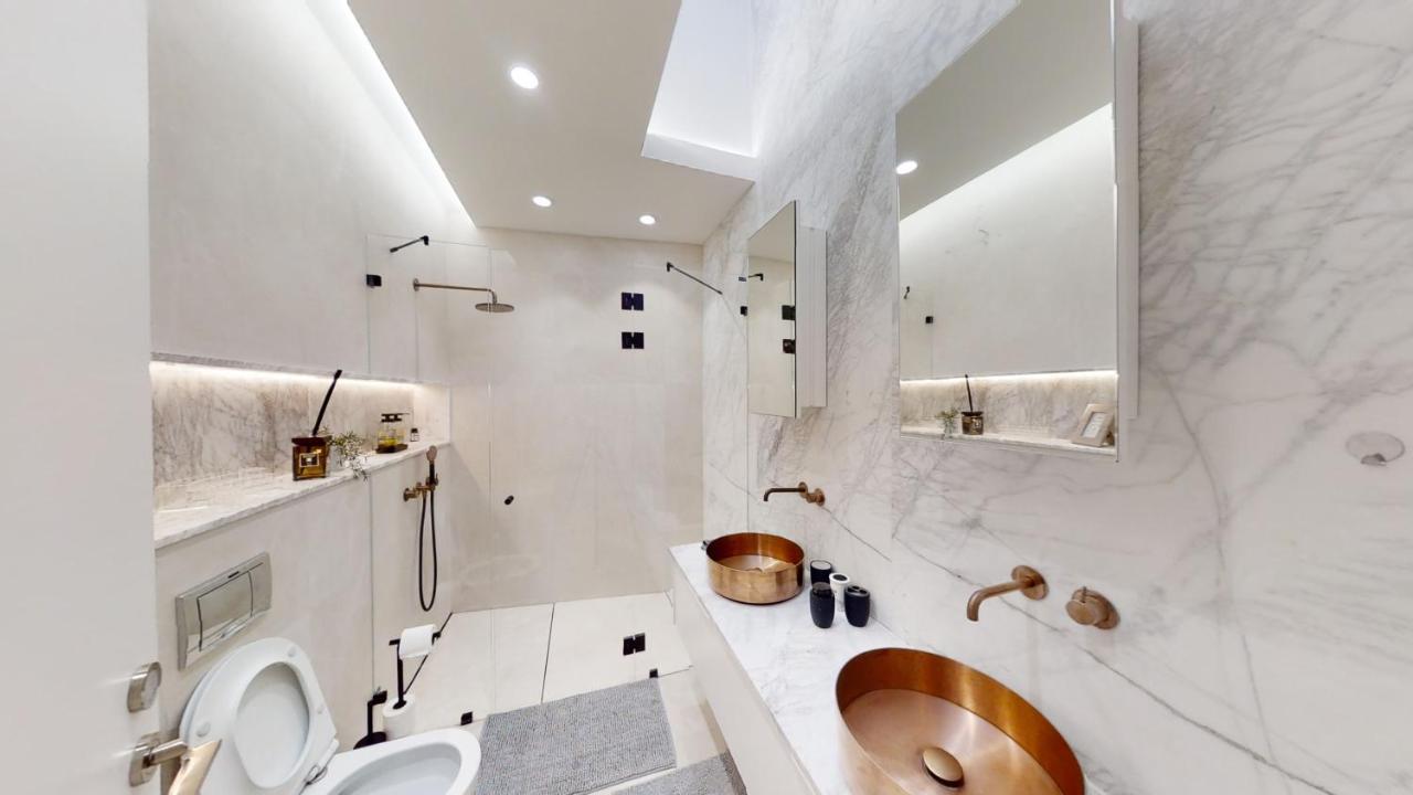 Serene - Infinity Cview Pool - 4 Bedrooms Luxury Penthouse Хайфа Екстер'єр фото