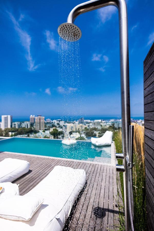 Serene - Infinity Cview Pool - 4 Bedrooms Luxury Penthouse Хайфа Екстер'єр фото