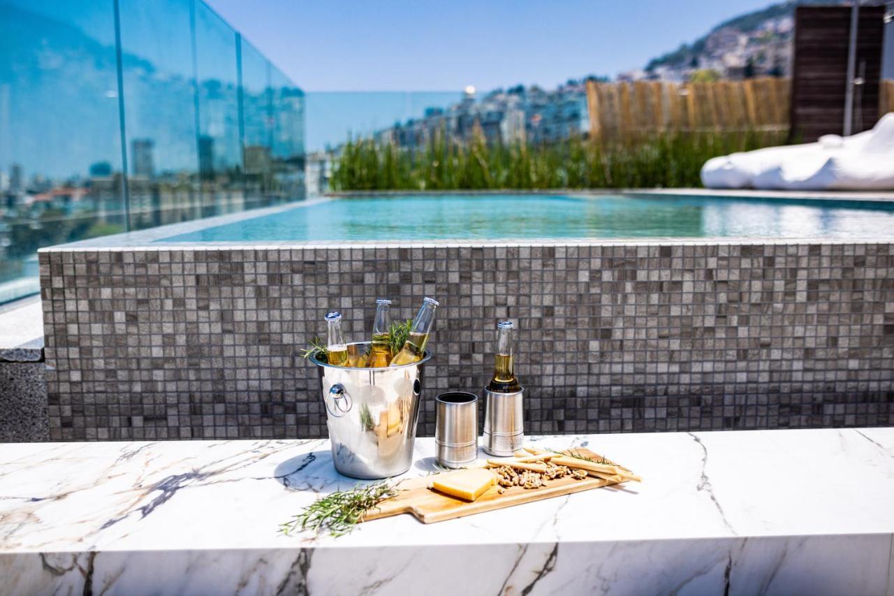 Serene - Infinity Cview Pool - 4 Bedrooms Luxury Penthouse Хайфа Екстер'єр фото
